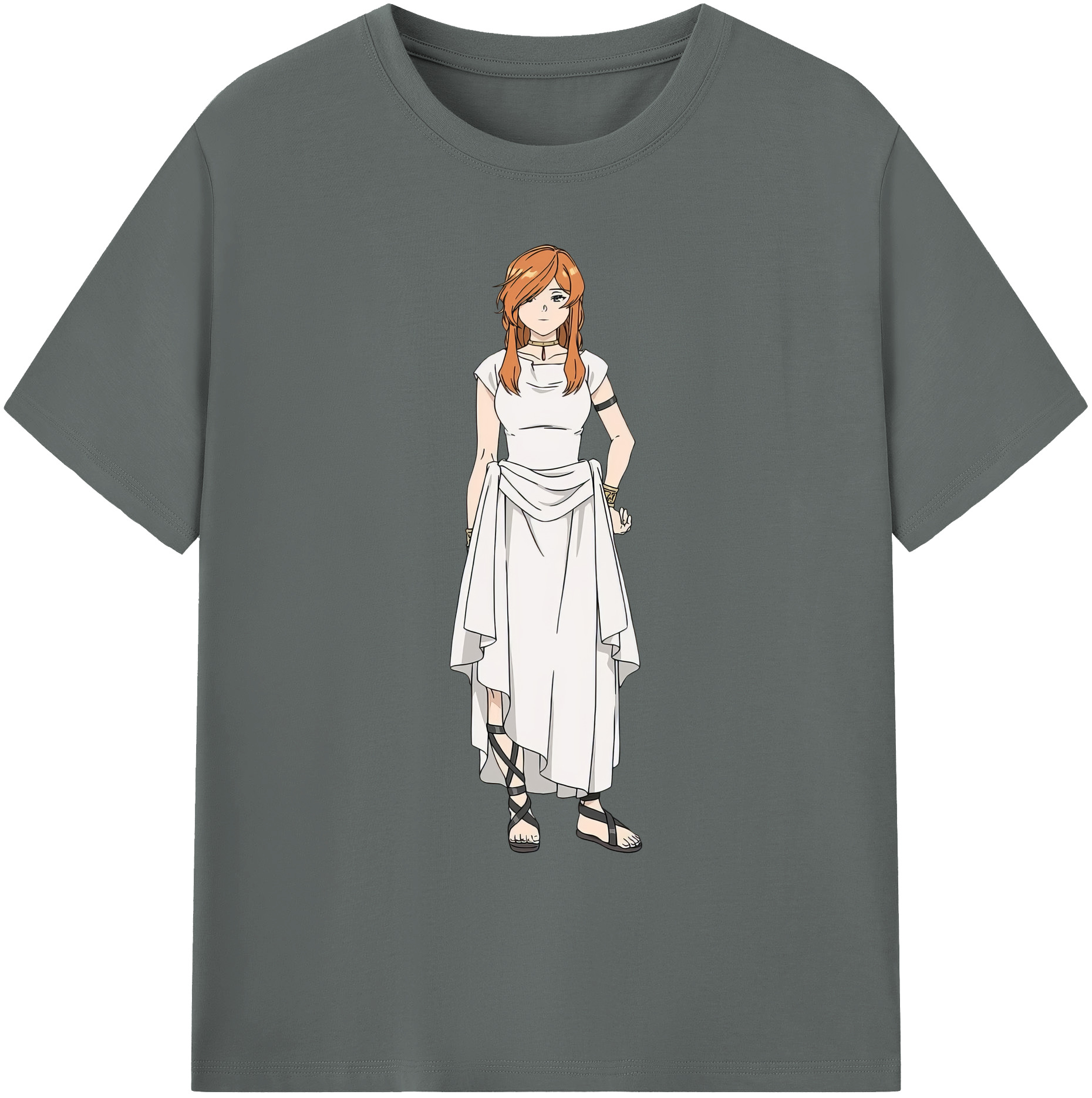 （画像用） 葬送のフリーレン Frieren 綿100％ メンズ半袖Tシャツ｜肌触りやわらか＆通気性
